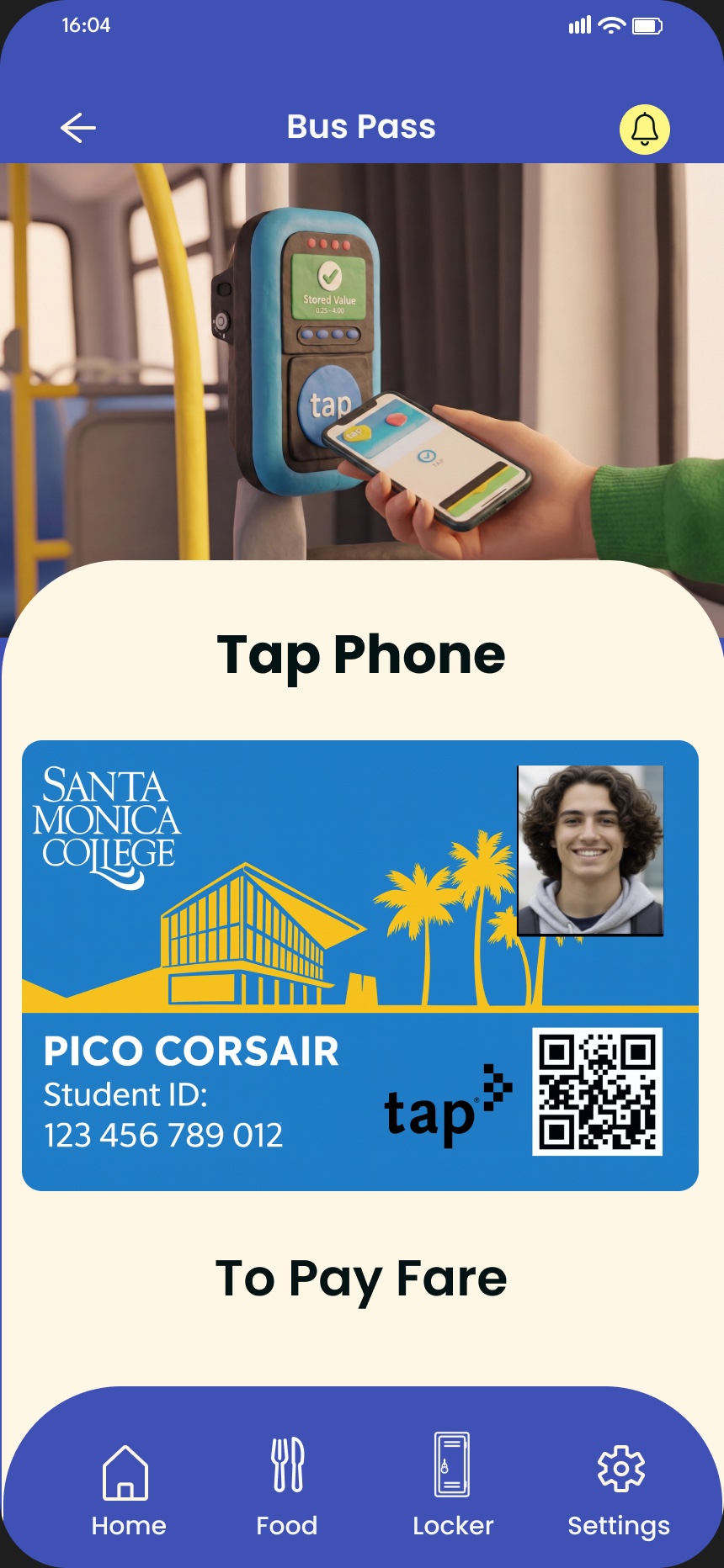 Bus pass