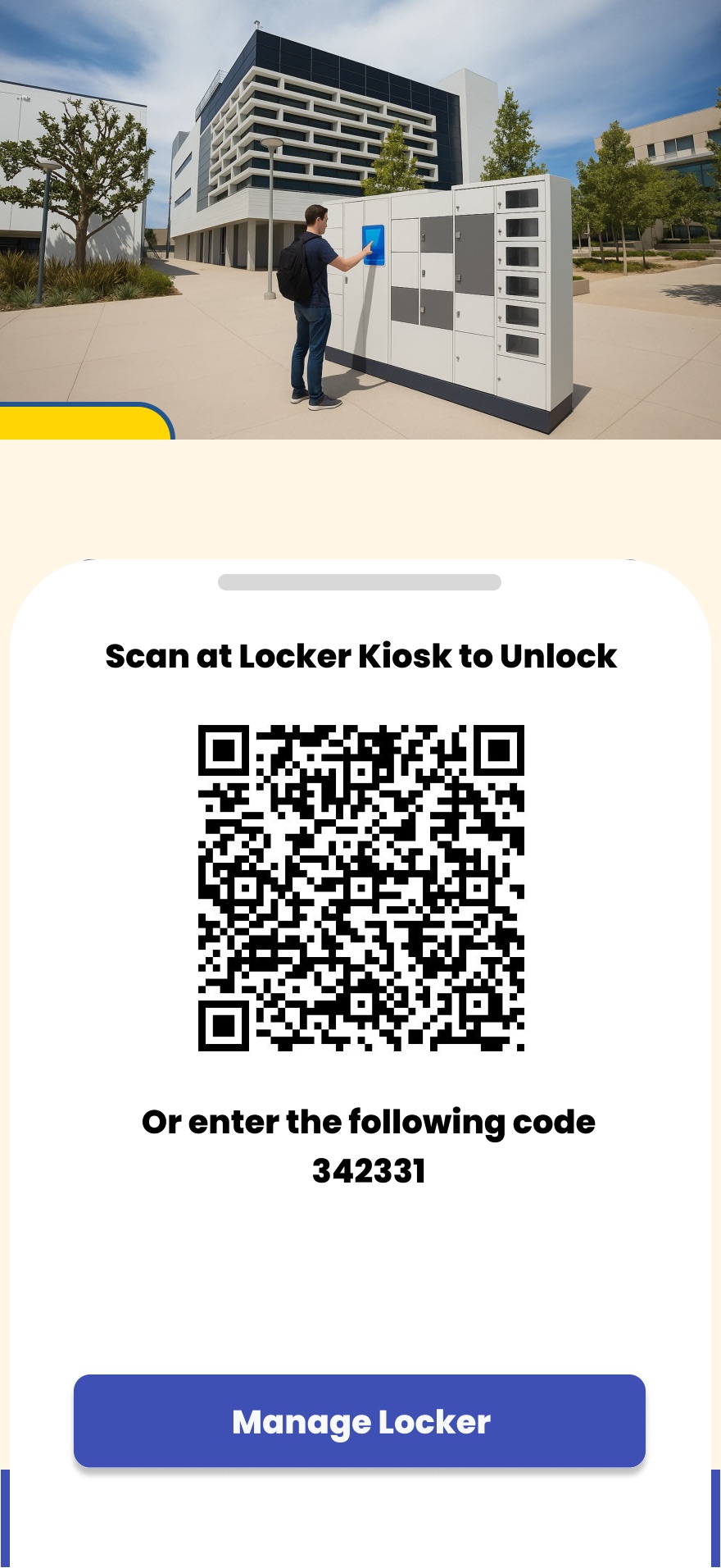 Unlock locker